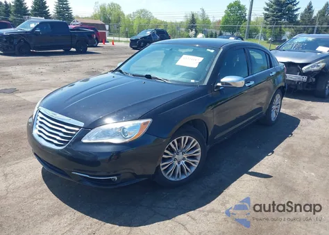 2012 Chrysler 200 Limited from USA, damaged, VIN 1C3CCBCB7CN306332